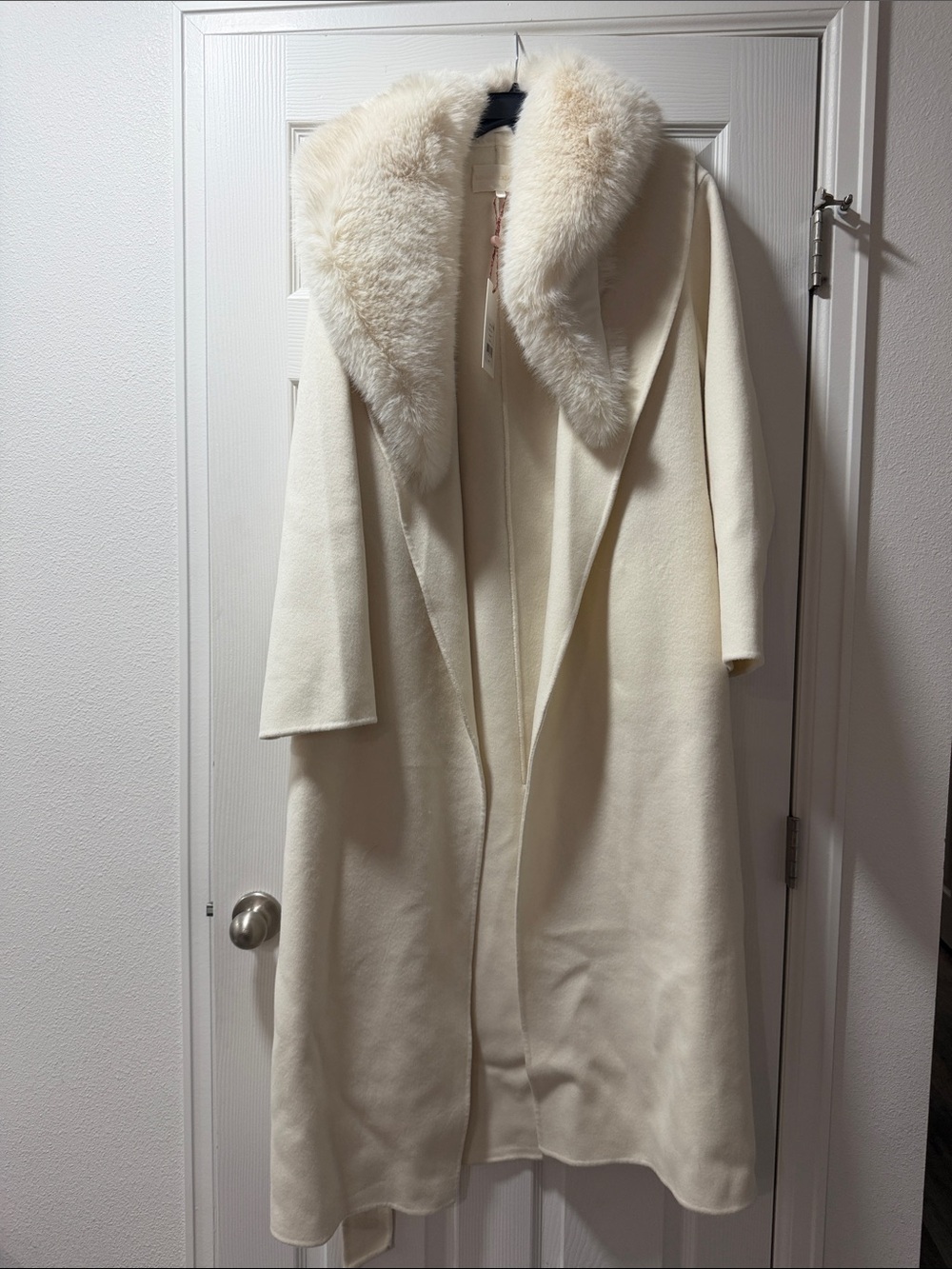 LoveShackFancy Cream Manila Coat